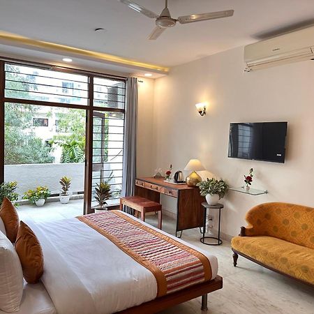 מלון Grove Residency Hauz Khas New Delhi Couple Friendly מראה חיצוני תמונה