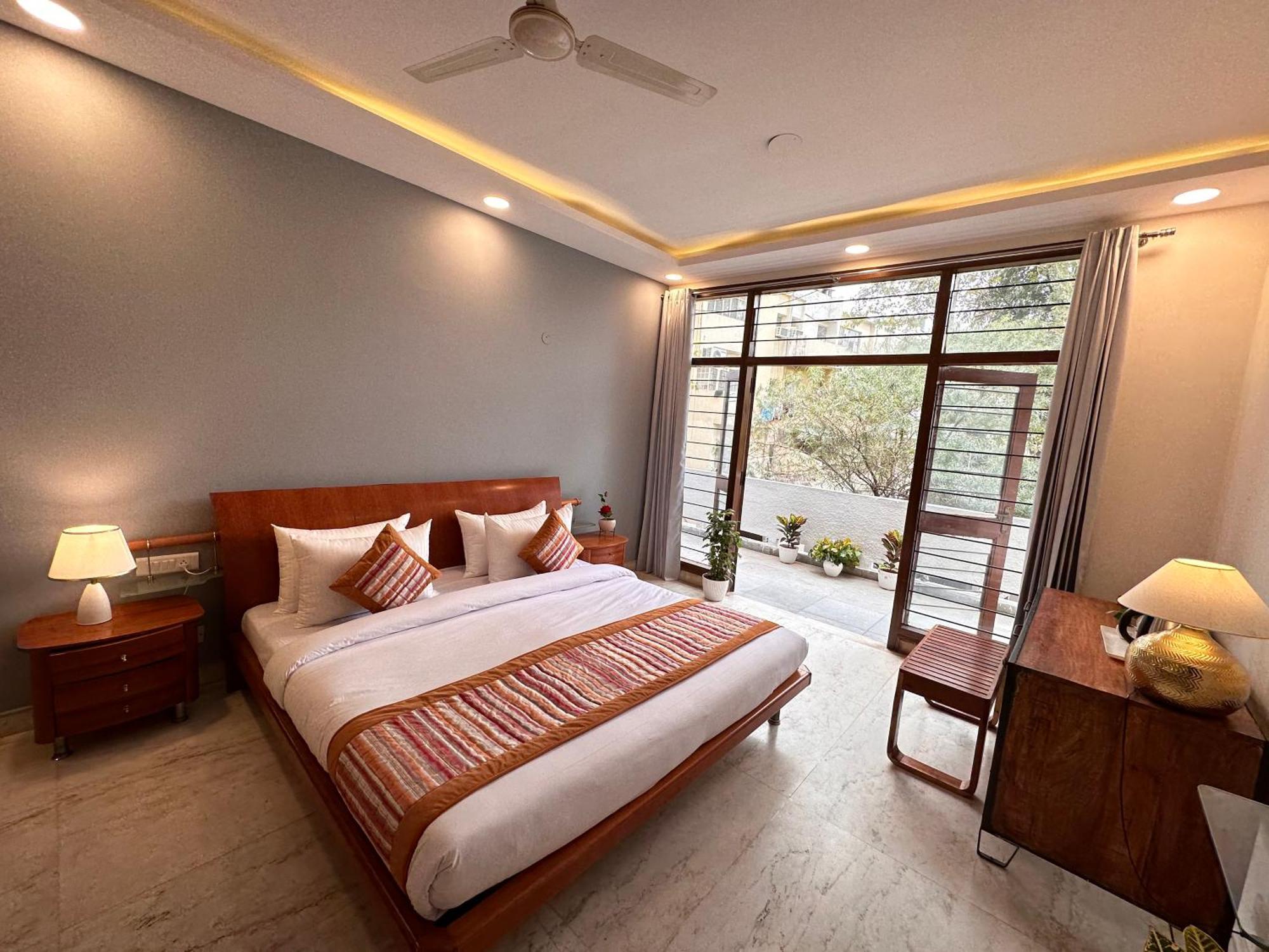 מלון Grove Residency Hauz Khas New Delhi Couple Friendly מראה חיצוני תמונה