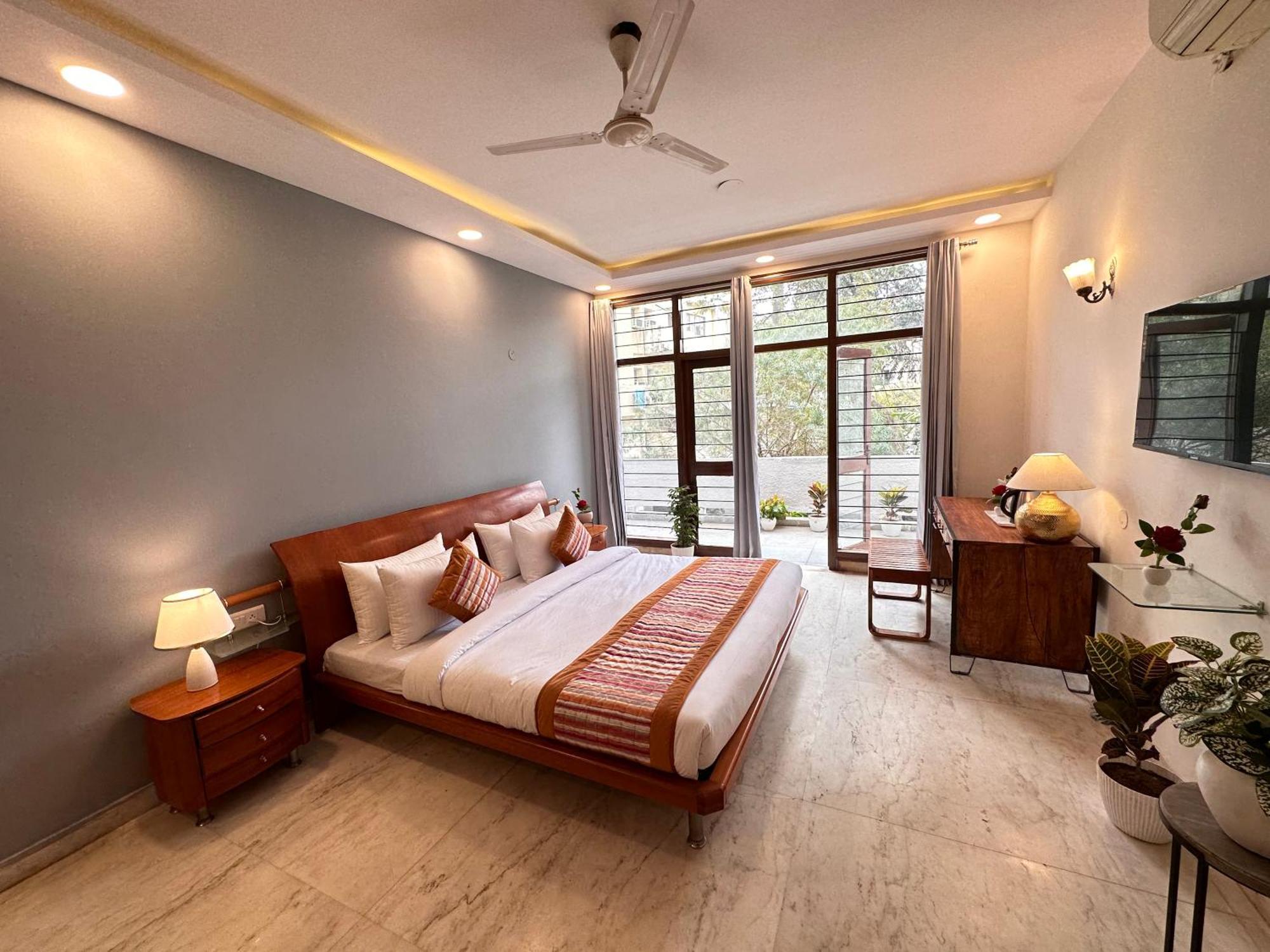 מלון Grove Residency Hauz Khas New Delhi Couple Friendly מראה חיצוני תמונה
