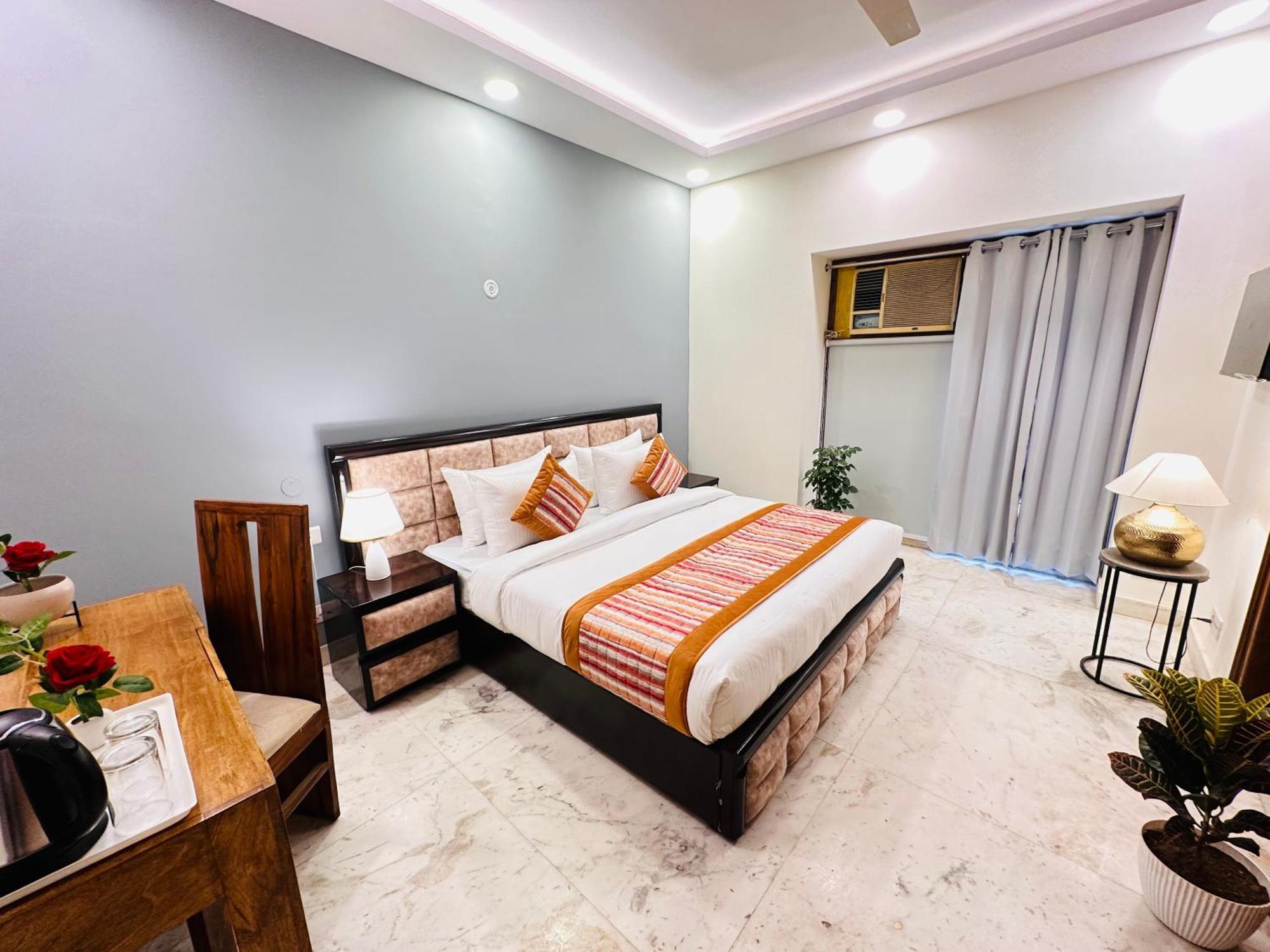 מלון Grove Residency Hauz Khas New Delhi Couple Friendly מראה חיצוני תמונה