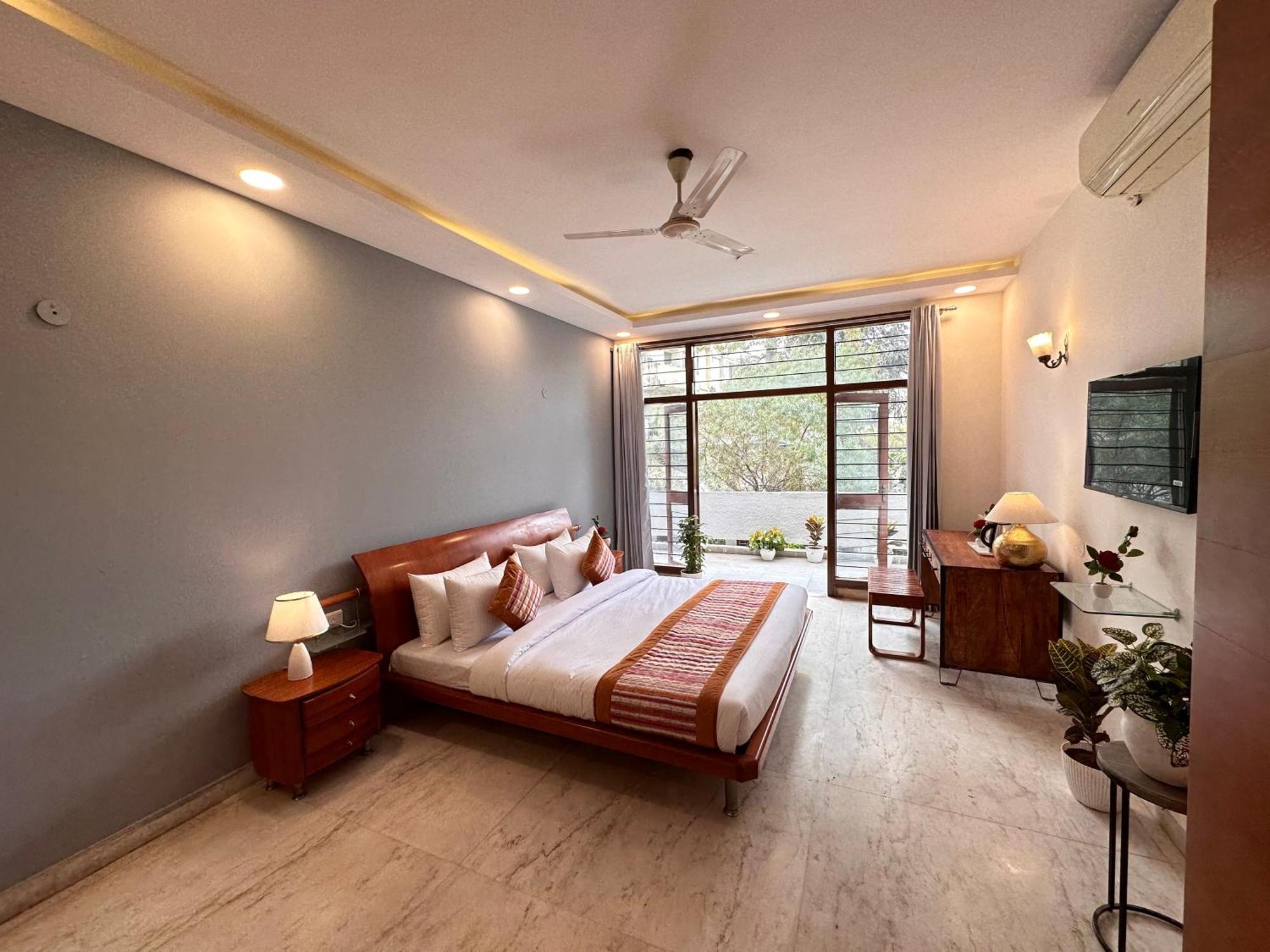 מלון Grove Residency Hauz Khas New Delhi Couple Friendly מראה חיצוני תמונה