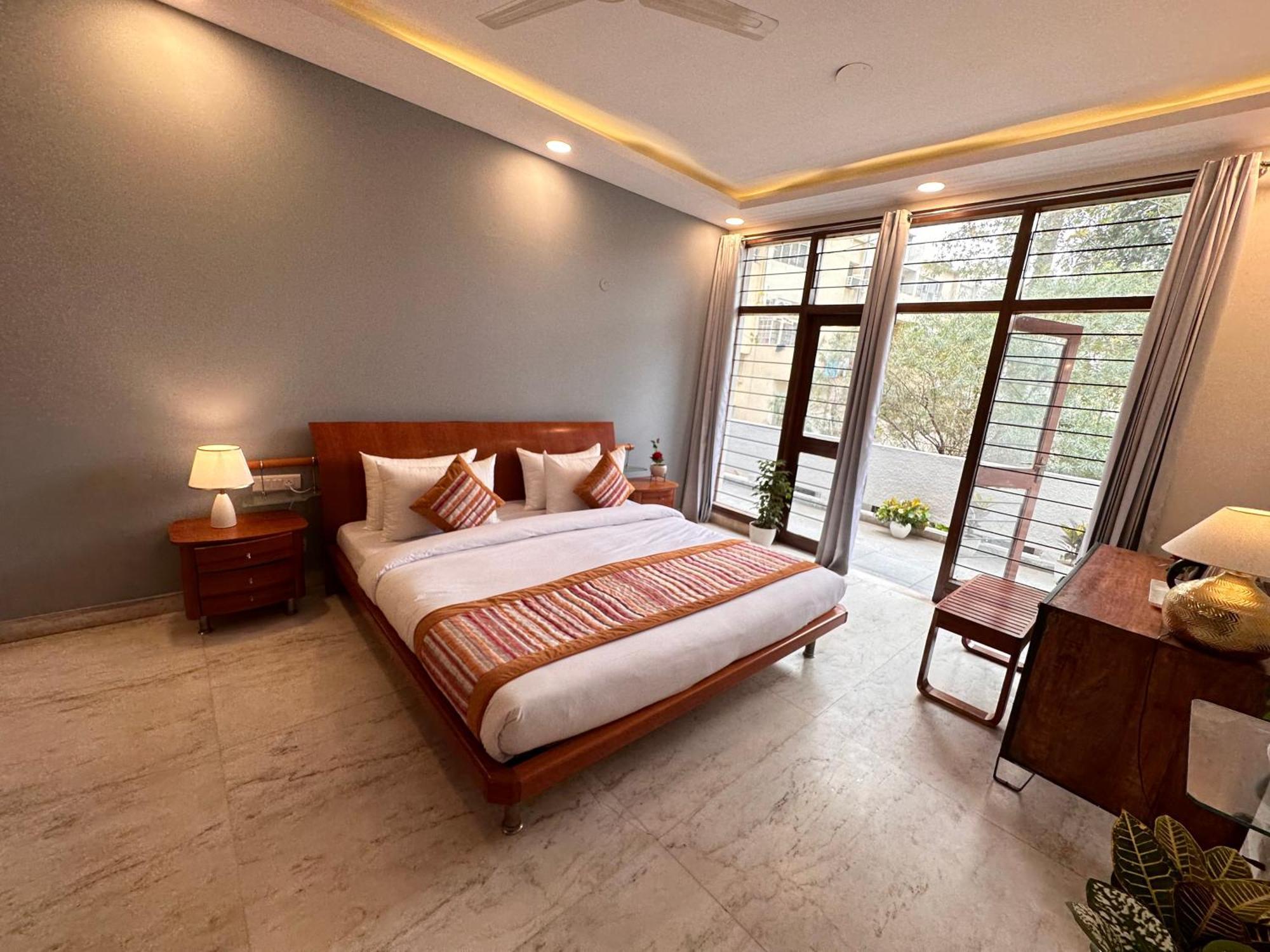 מלון Grove Residency Hauz Khas New Delhi Couple Friendly מראה חיצוני תמונה