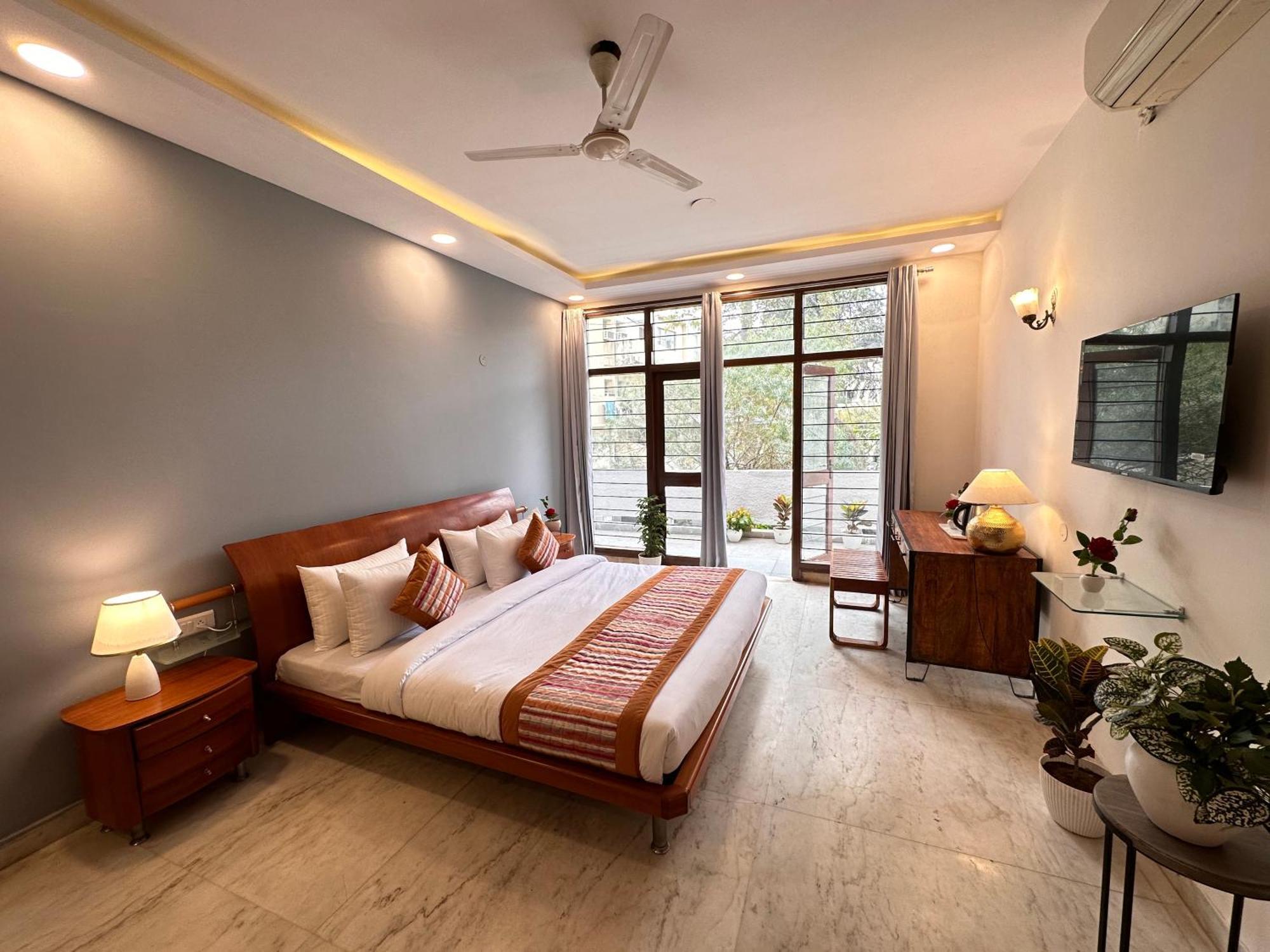 מלון Grove Residency Hauz Khas New Delhi Couple Friendly מראה חיצוני תמונה