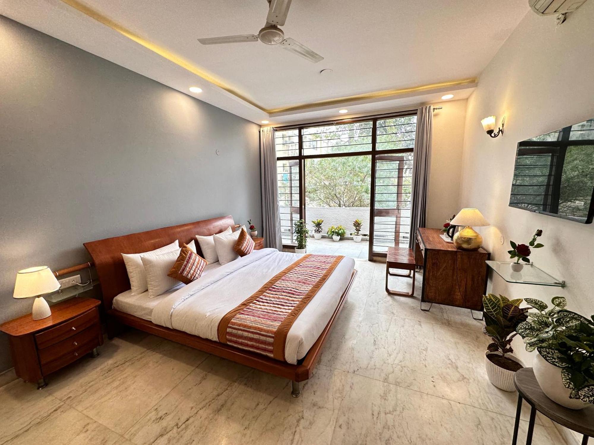 מלון Grove Residency Hauz Khas New Delhi Couple Friendly מראה חיצוני תמונה